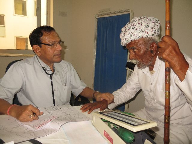 Medical Camp at our Hospital in Jadan